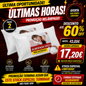 Pack 2 Almofadas Fibra Siliconizada